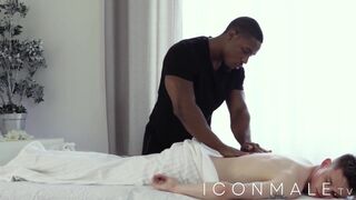White guy tries a good black cock for the first time
