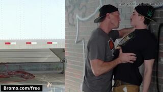 Bareback Slide Scene 1 featuring Jack Hunter and Pierce