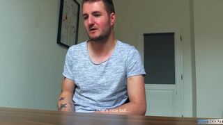 DIRTY SCOUT 188 - Tattooed Hunk Takes It Raw Up The Ass During His Interview