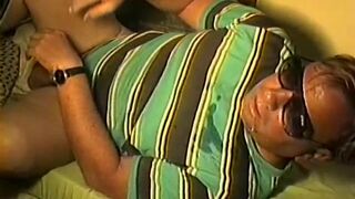 grandpa daddy shooting cum in his face