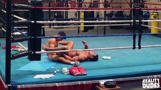 Draven Navarro Practice His Boxing Skill While Alex Rim Fantasizes About His Masculine Body - Real Dudes