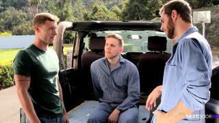 HotRaw - Justin Matthews Pays Mechanics With Ass