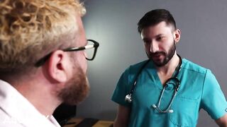 Pride - Doctor Fixes Riley Mitchel's Throat Problem With HIs Huge Cock