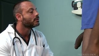 Hot Scary Str8 Big Black Dick Visits His Doctor