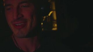 Derek Kage is a podcaster with the successful after dark podcast and he met his biggest fan Trevor Harris and soon after got huge dicks sucked