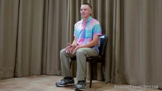 18! Absolute Virgin Spanked