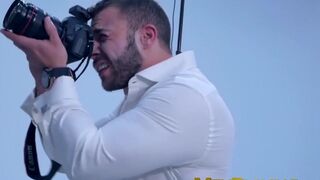 Classy model ass banged by muscled photographer