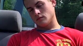 chain smoker Jeremiah Johnson and his buddies jerk off