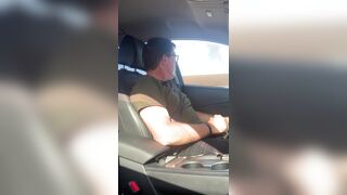 Jerking off in My Car on the Way to the Store
