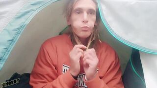 Blonde Opens Her Ass