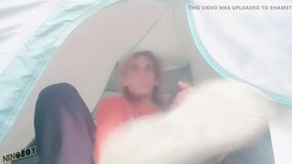 Blonde Opens Her Ass