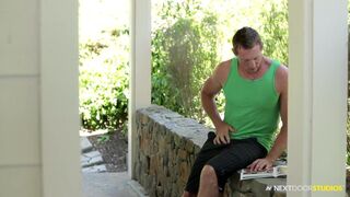 Next Door Buddies Pierce Hartman and Duncan Black Outdoor Fu