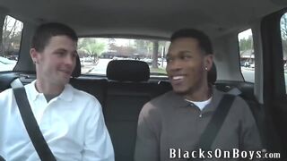 Sean Dean Works On His First Black Cock