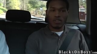 Sean Dean Works On His First Black Cock