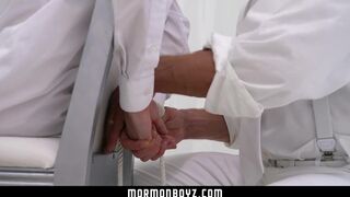 Straight Boy Tricked Into Getting an Erection by Older Man