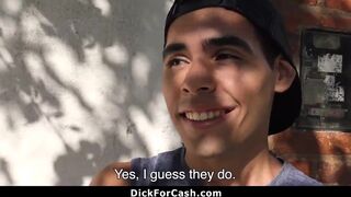 Guy Sucks Cock For Money