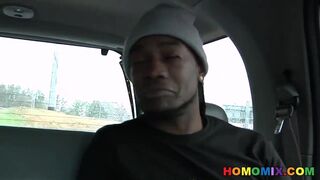 Justin Cross Gets His First Taste Of Black Cock