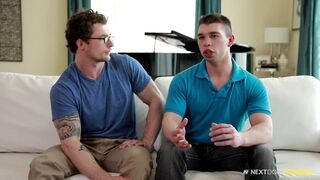 Markie More Gets Doggy Fucking from Young Muscle Hunk