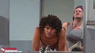 Janitor Ashley Ryder Aggressively Fists Ebony Professional