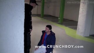 french slut fucked by arab with xxl cock in a public parking