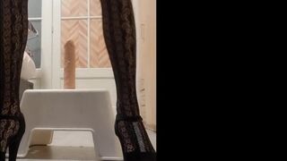 Sissy Husband Taking Big Dildo 1