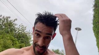 Stripper Walking Naked Under the Rain