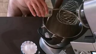 TRAILER - The whole collection of sperm and preparation of Cicci77's sperm meringues