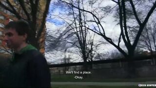 CZECH HUNTER 421 - Lucky Jock Gets Loads Of Money Thrown At Him For A Bareback Ride