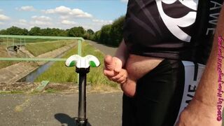 Super Horny on the Bike Tour - Saddle Fetish