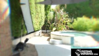 Hairy Stud Photographer Drills Masked Subs - FistingInferno