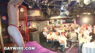 Gay - Regular Joes Lined Up For Gigolo Cock Swing Right At Their Waiting Faces zOMG