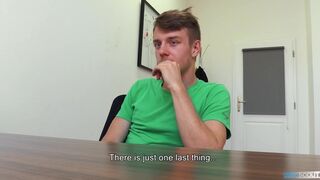 Brunet Dude Needs Plenty Of Money To Help His Family & Agrees To Have His Ass Fucked For It