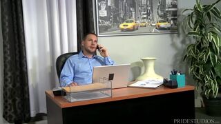 Daddy Rough Fucks Latino Boy Friend Hard During Lunch Break