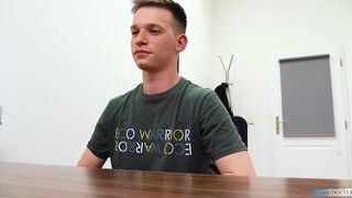 Handsome Dude Lukas Is Looking For A Job & He Offers His Tight Sexy Ass In Exchange