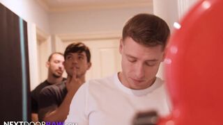 Guys Lineup Around The Block To Fuck