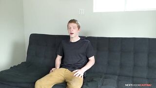 HotCasting - Horny 18 Year Old Ginger Teen's Jerk Off Audition