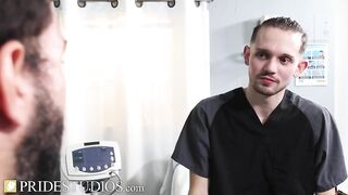 Sexy - Prostate Exam Escalates Quickly To A Good Fuck - Alonzo Dian , Christian Ace