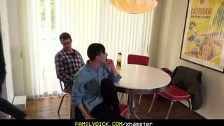Hot - Handsome Daddy Joins Threesome