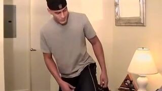 Sexy attractive twinks fuck each other after hot shower