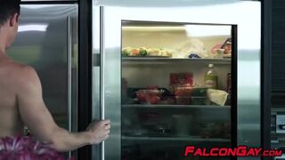 Hansome man barebaking hunk after sucking big fat dick