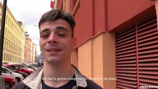 CZECH HUNTER 530 - Paying 4000 To Bareback Big Dick For The First Time