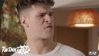 Handsome Malik Delgaty Are Having Some Gay Fun With Ryan Bailey Until His Girlfriend Catches Them - Twink;