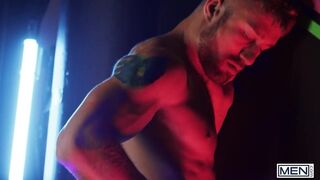 MEN - After Drilling Olivier Robert's Asshole, Theo Brady Aims At His Mouth To Shoot His Cum In