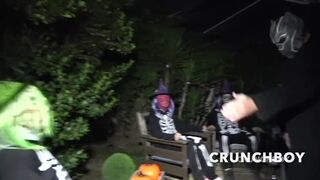 FUCKED BAREBACK FOR the halloween ceremeony with submission