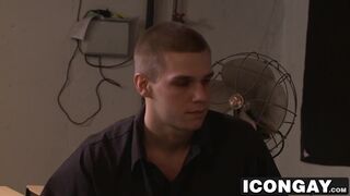 Ty Roderick pushes his big dick inside Trents tight hole