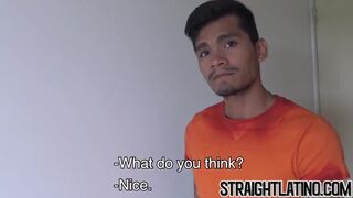 Straight Latino offered money to be banged in doggystyle POV