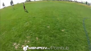 Men Hot guy gets caught roughing the passer