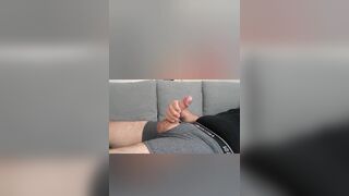 Lots of Cumshots From My Big Hard Cock.