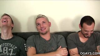 Five men circle jerk