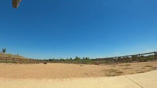 Back to the dog park for another public cumshot